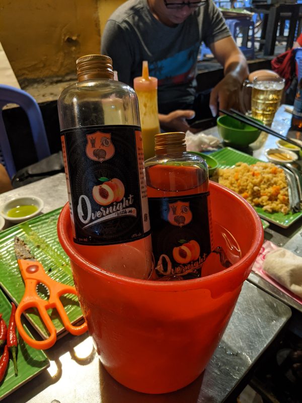 Rượu mơ Overnight With Mơ